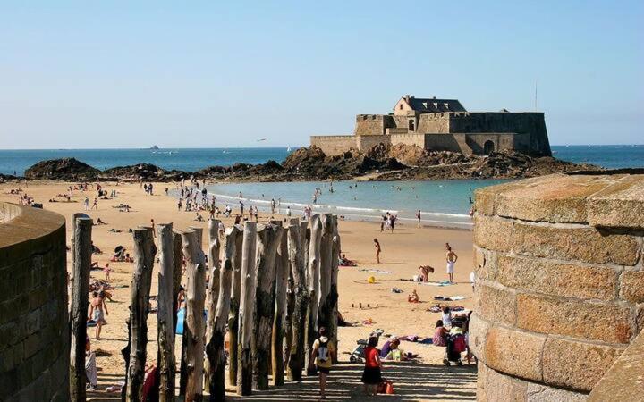 Les Amarres - Maison Familiale 3 Chambres - Jardin Saint-Malo Exteriör bild